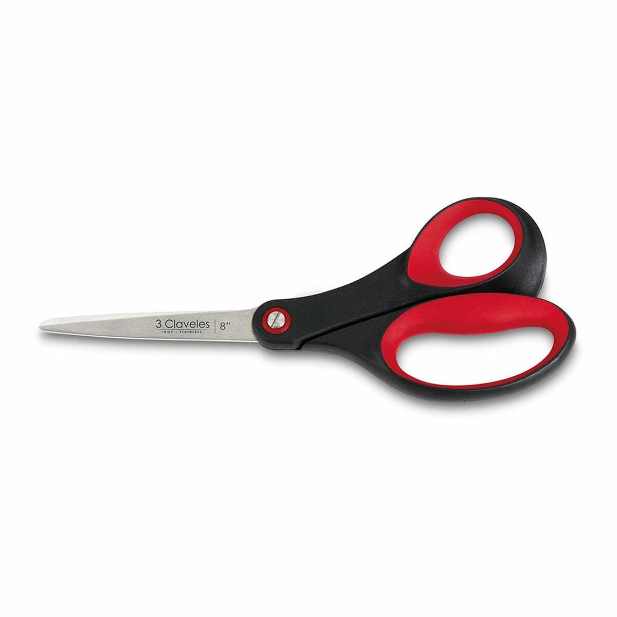 Tijeras 3 Claveles TPR 20 cm