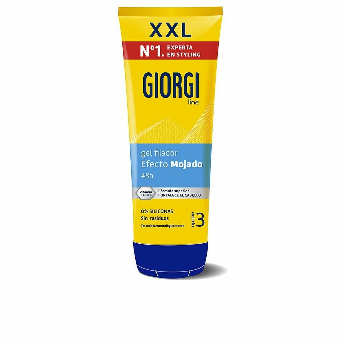 Gel Fijador Extrafuerte Giorgi Efecto Mojado 240 ml Efecto Mojado