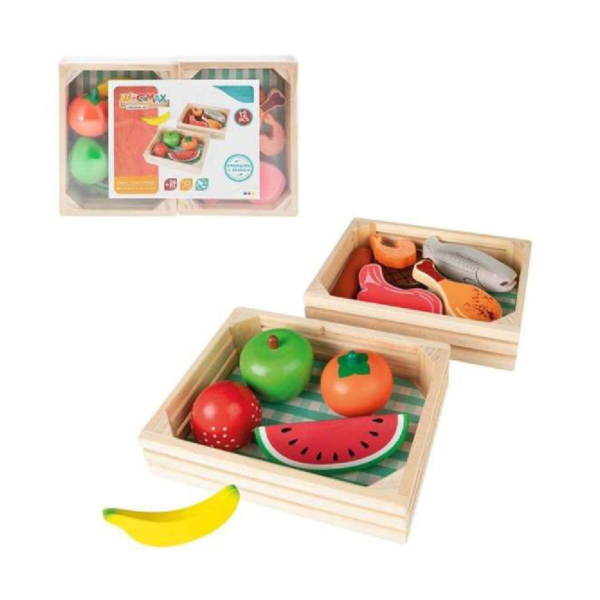 Set de Alimentos de Juguete Woomax 46471 (12 pcs)