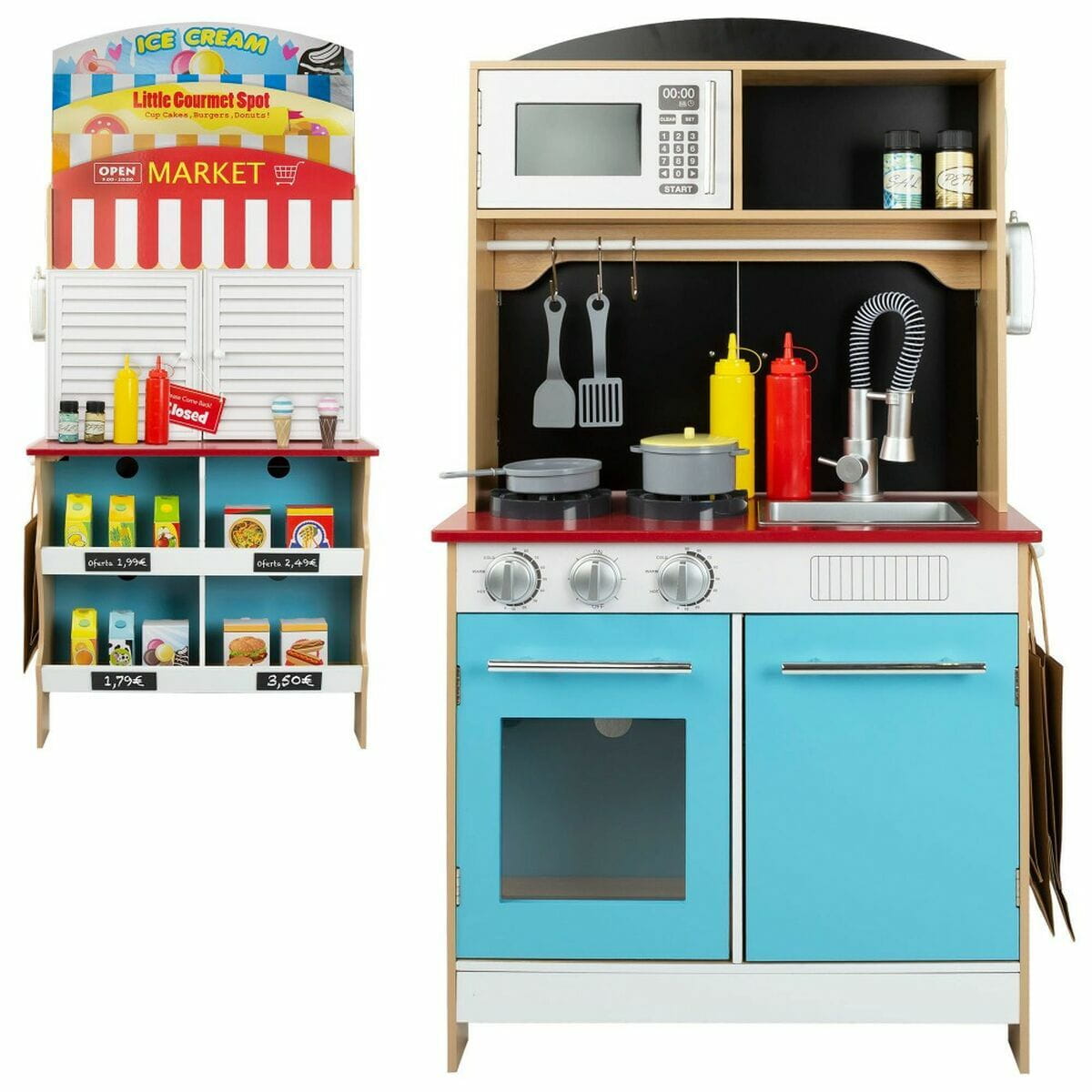Cocina de Juguete Woomax Helado 60 x 40 x 109 cm