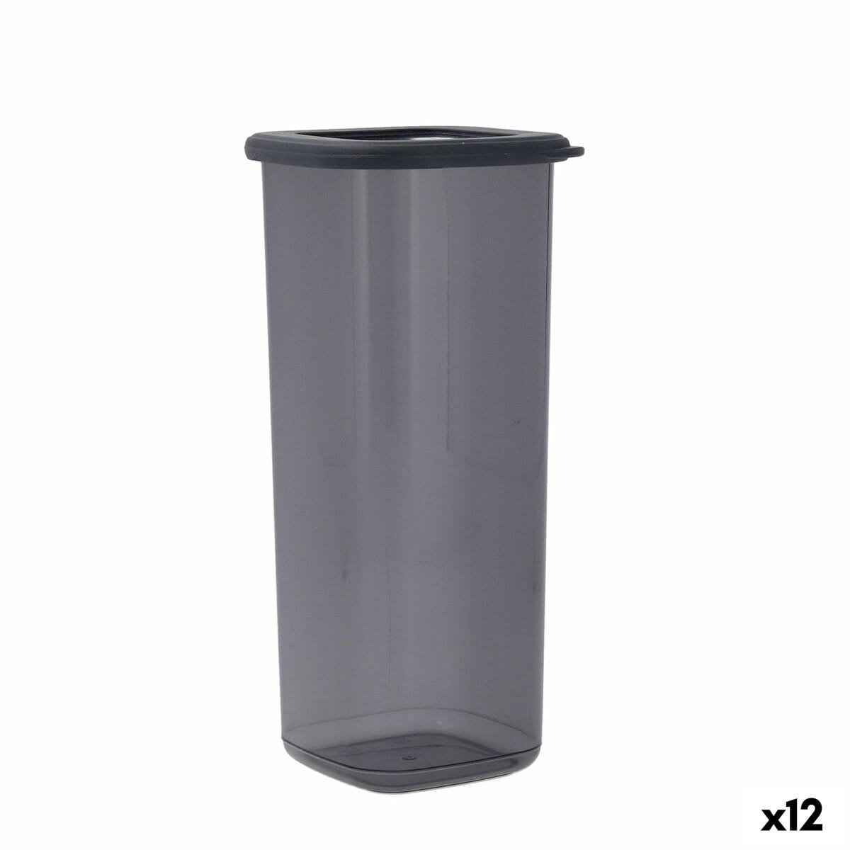 Recipiente Conservador de Alimentos Quid City Gris 1,75 L Con Tapa (12 Unidades)