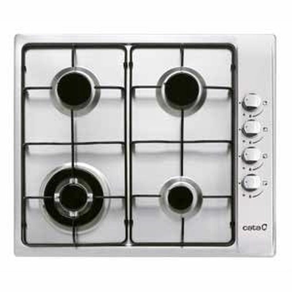 Placa de Gas Cata GI6031X 58 cm 7500 W