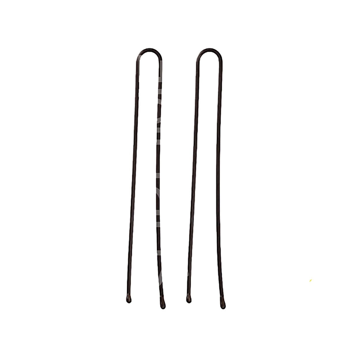 Clips para Pelo Eurostil 200 Horquillas Bronce 70 mm 200 Unidades