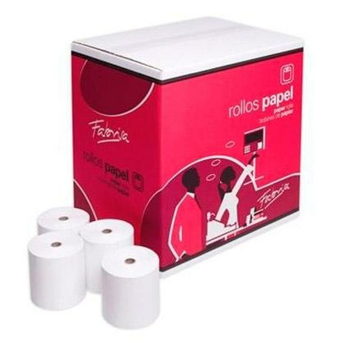 Rollo Papel Térmico Fabrisa 80 x 60 x 12 mm