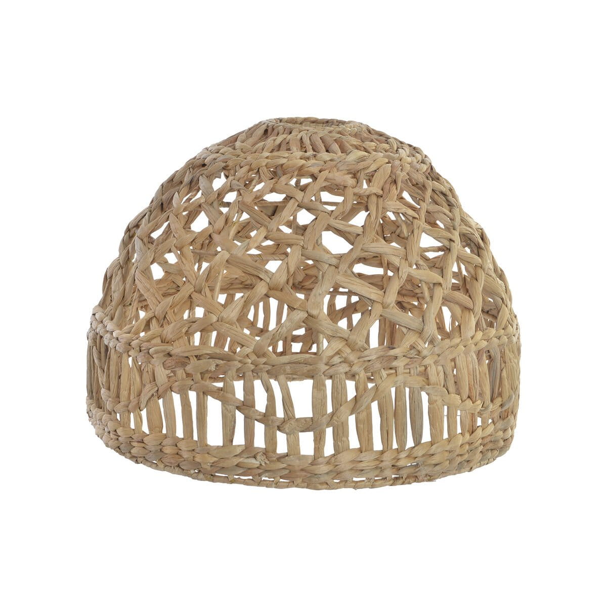 Pantalla de Lámpara DKD Home Decor Natural Trenzado 46 x 46 x 35 cm