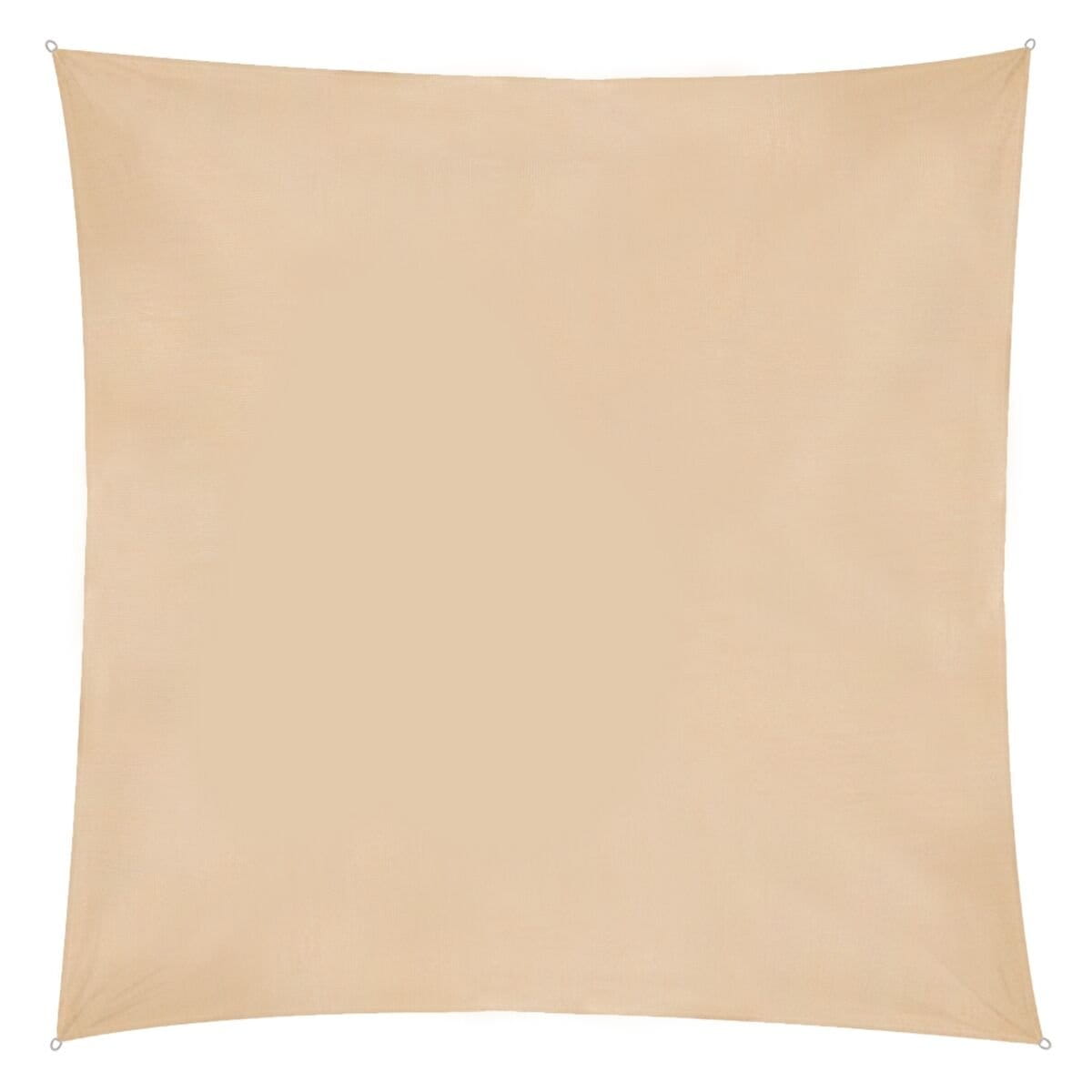 Vela de sombra Vela sombreo Beige 300 x 300 x 0,5 cm Toldo