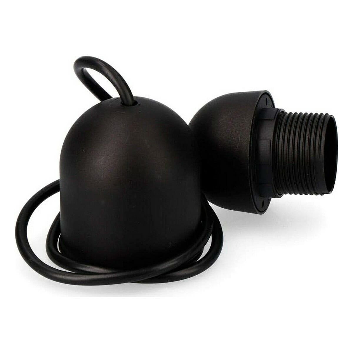 Portalámparas EDM 44311 Negro