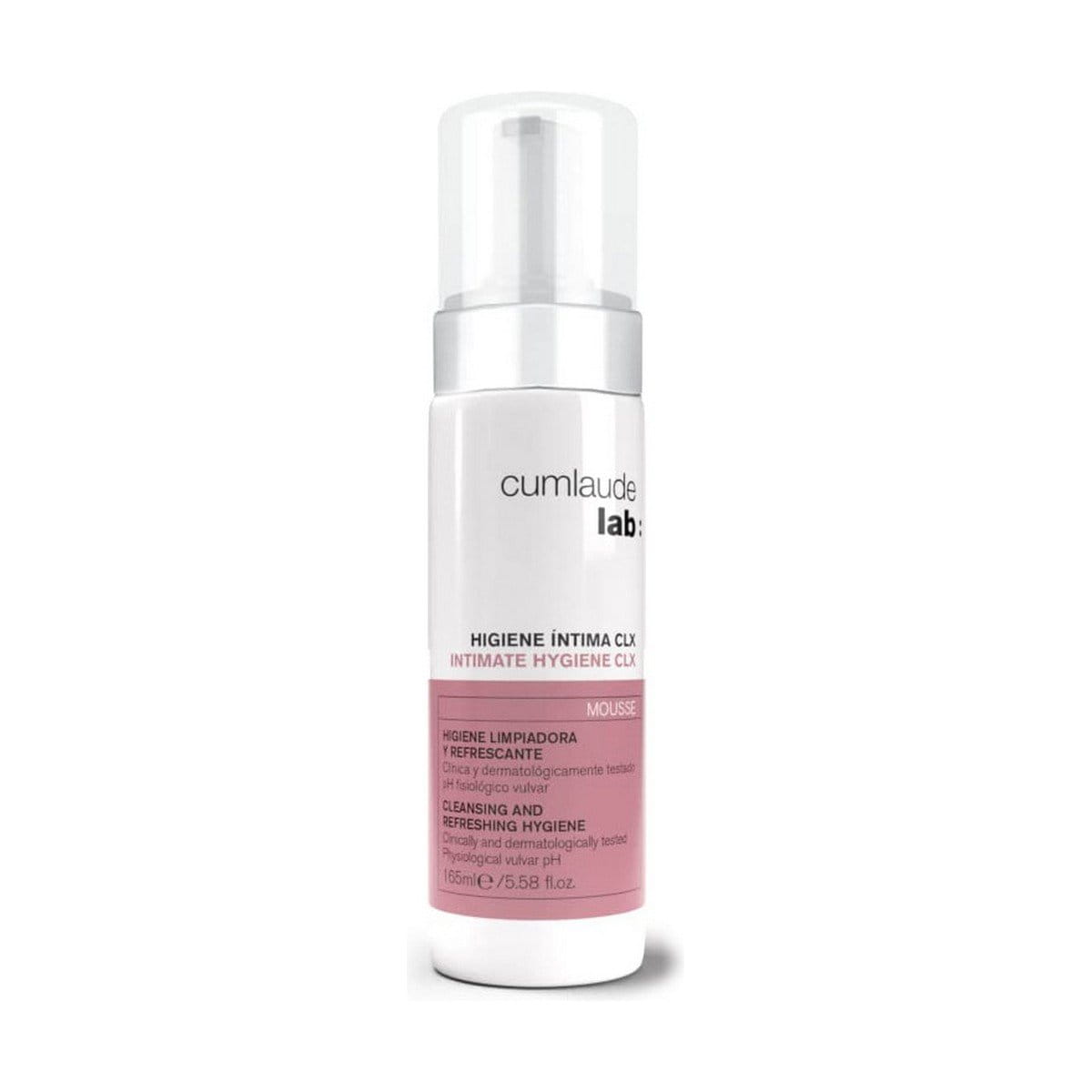Gel Higiene Íntima Cumlaude Lab CLX 165 ml Mousse