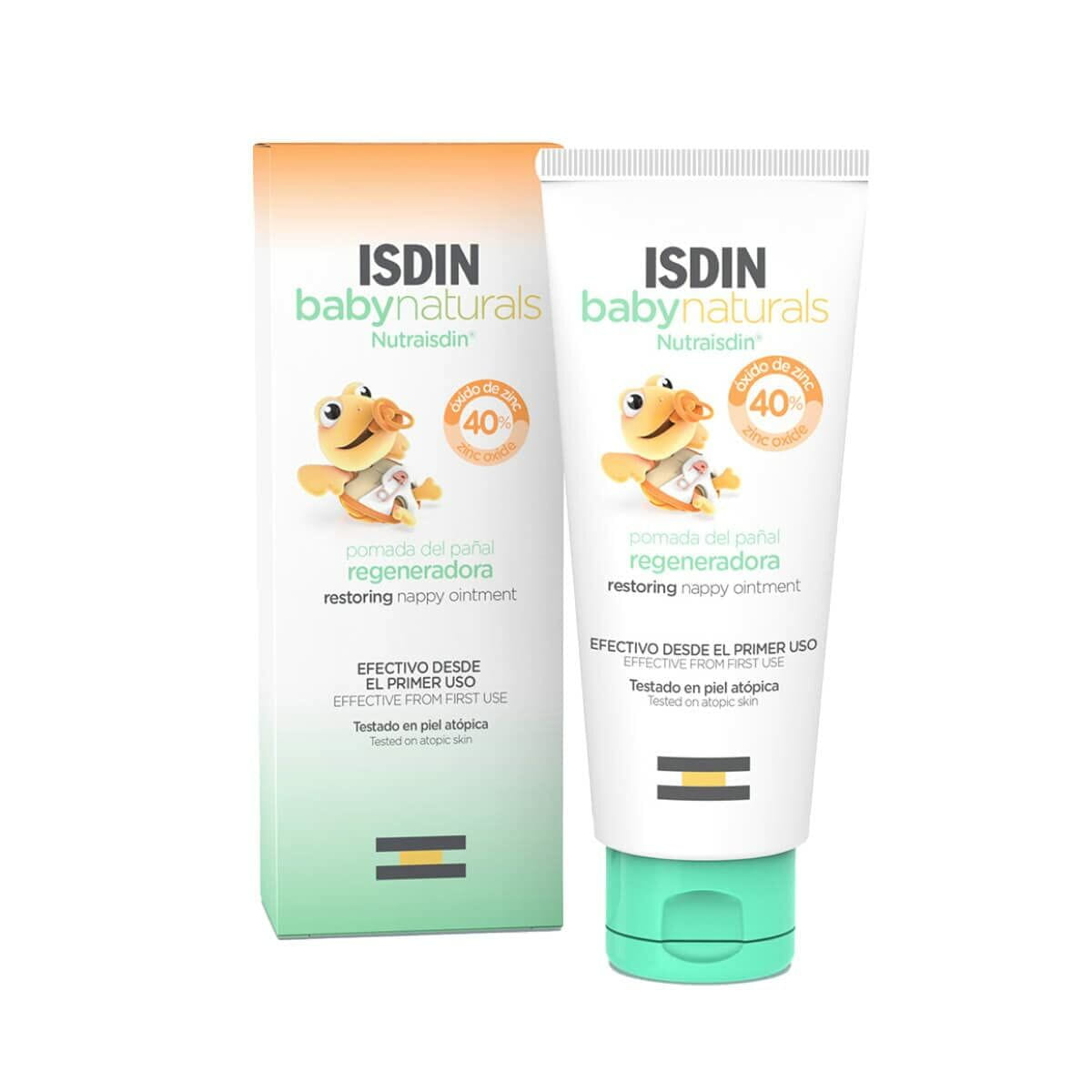 Crema Protectora de Pañal Isdin Baby Naturals 50 ml Óxido de zinc Pomada