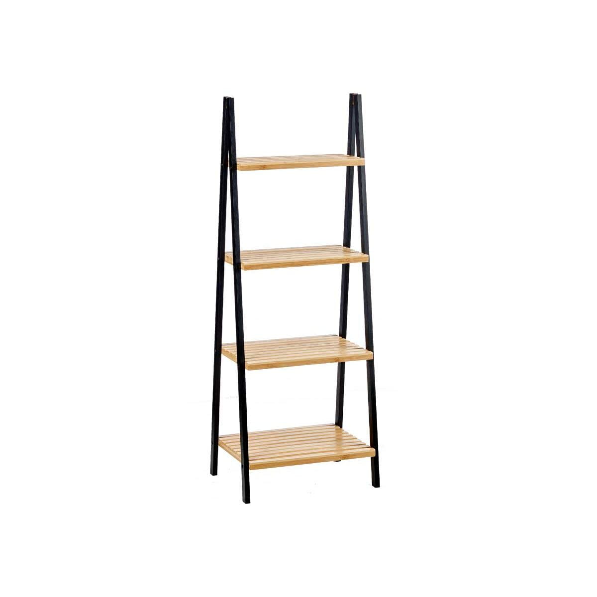 Estantería de Baño Berilo Negro Natural 40 x 109,3 x 30 cm