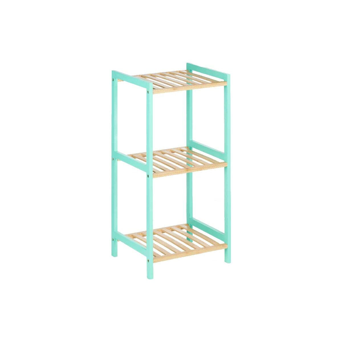 Estantería de Baño Berilo Natural Menta 35 x 30 x 70 cm 35,2 x 70 x 30,2 cm