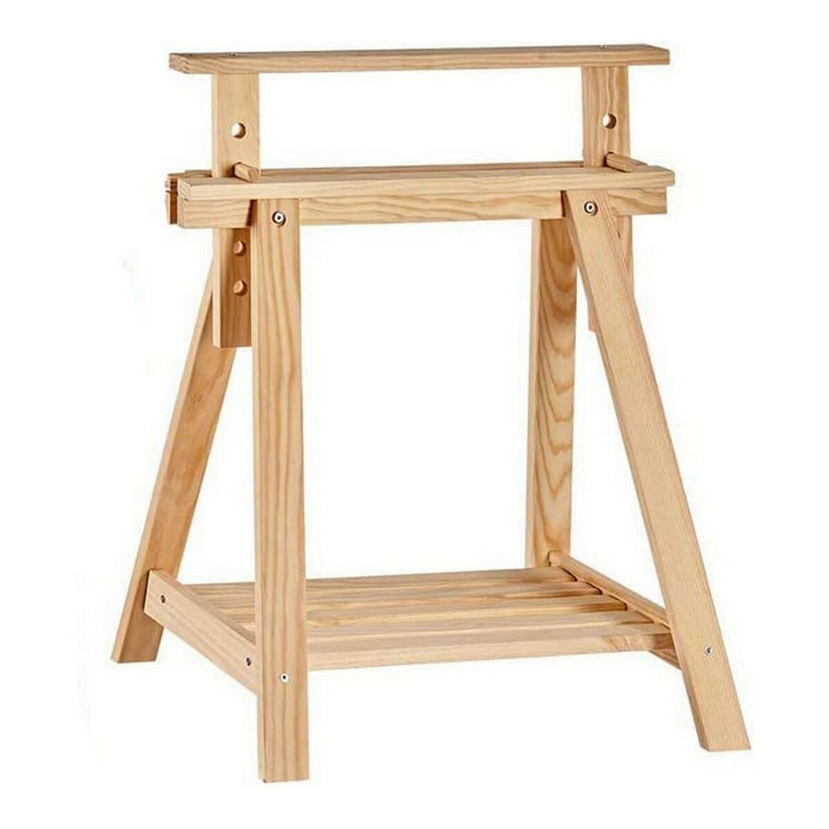 Caballete Kipit Natural Madera de pino 18 x 11 x 71 cm
