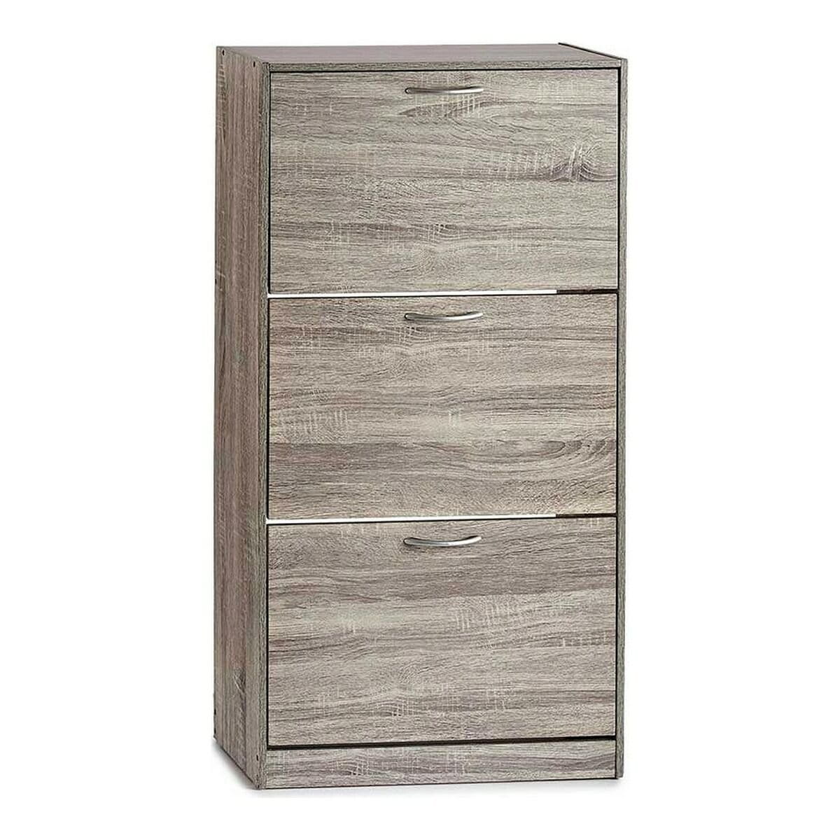 Zapatero Gift Decor Gris Aglomerado 24 x 116 x 60 cm 60 x 116 x 24 cm