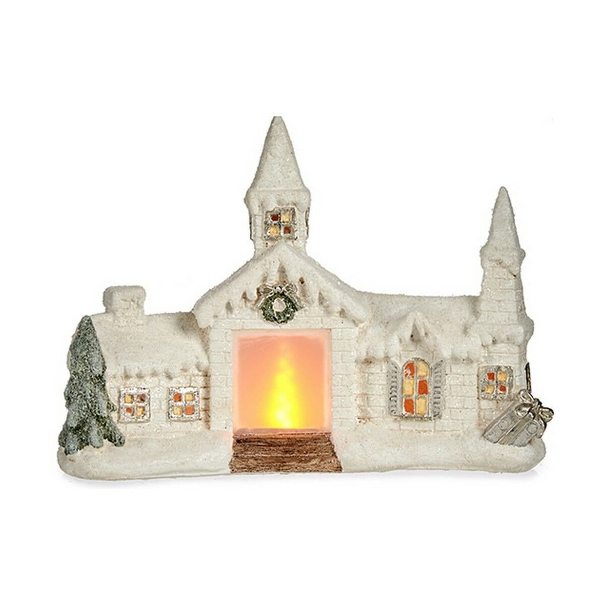 Figura Decorativa Krist+ Casa Navidad 10,2 x 30,2 x 40 cm