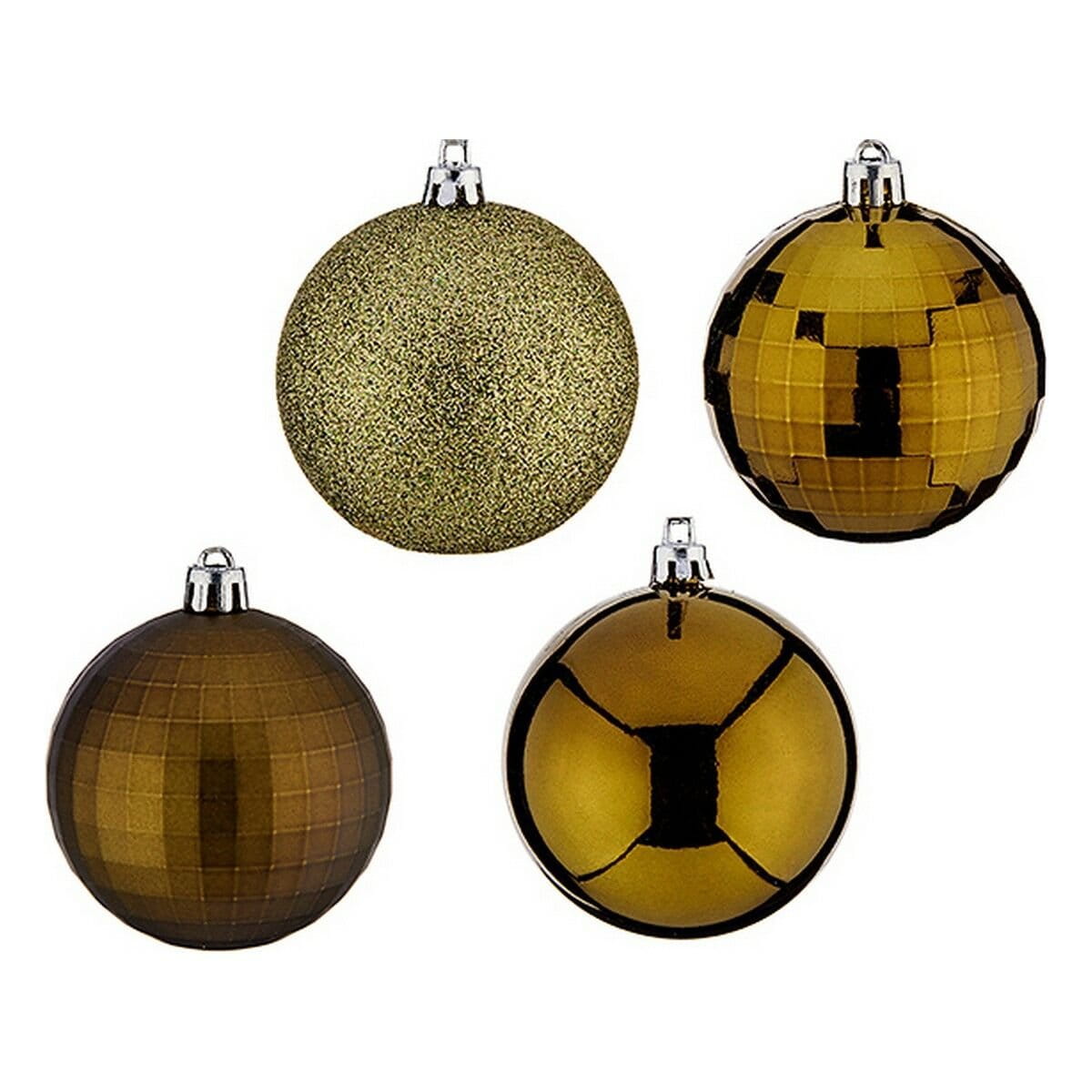 Bolas de Navidad Krist+ Verde PVC Ø 7 cm 50 Unidades