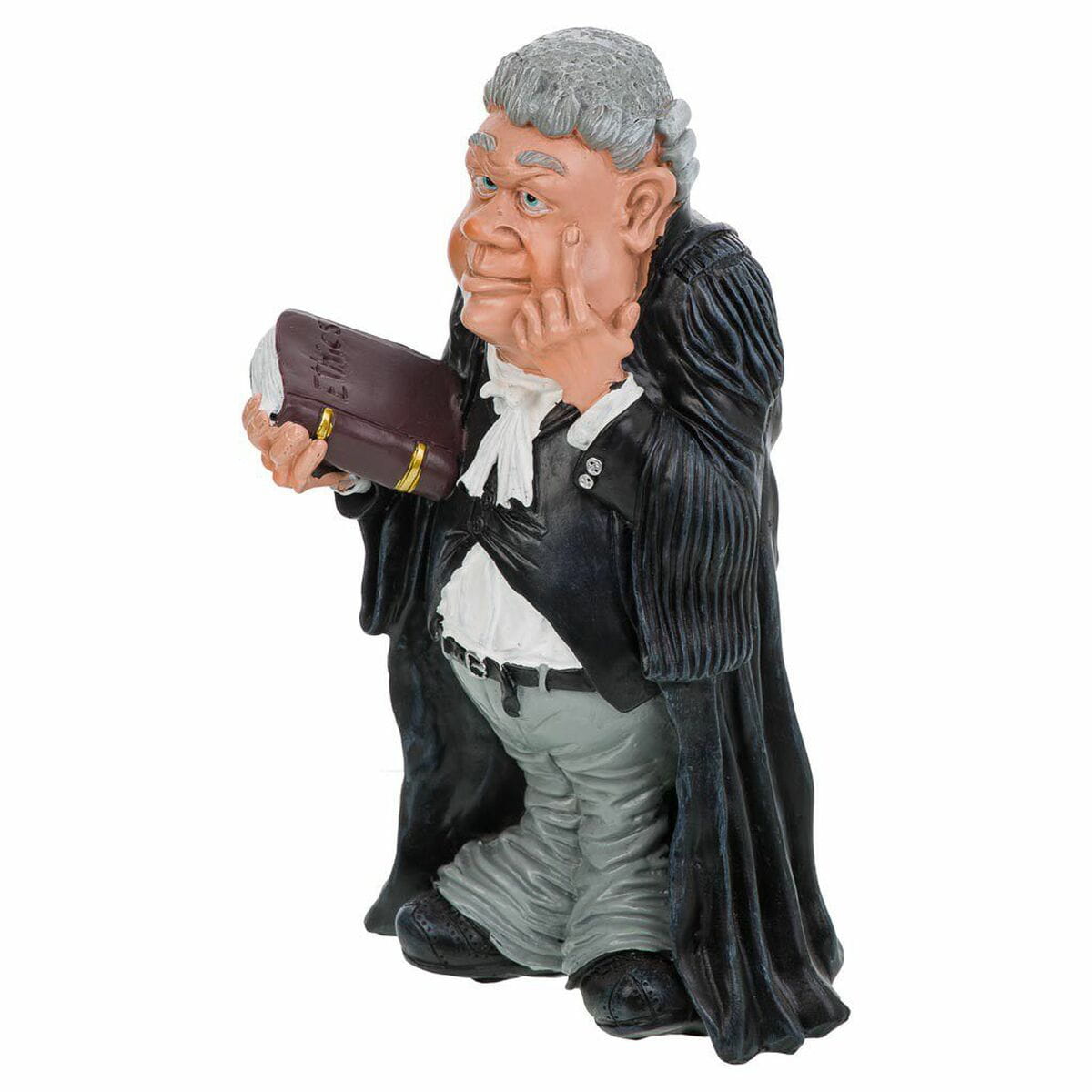 Figura Coleccionable Alexandra House Living Poliresina Juez 12 x 25 x 15 cm