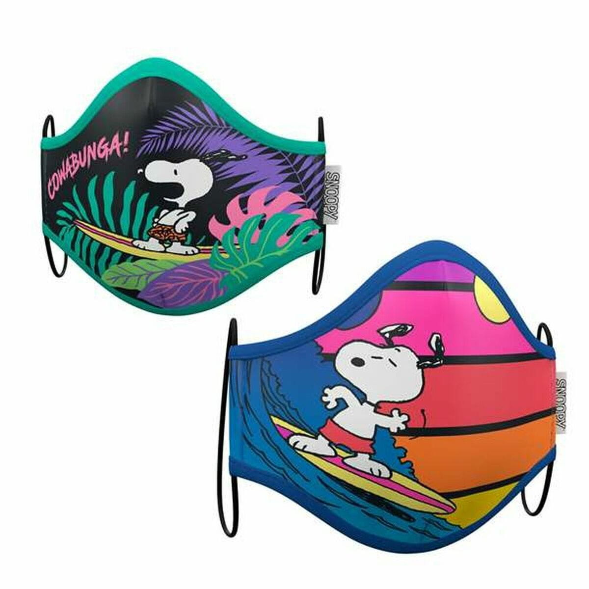 Mascarilla Higiénica My Other Me Snoopy Premium Summer Limited Edition 10-12 Años