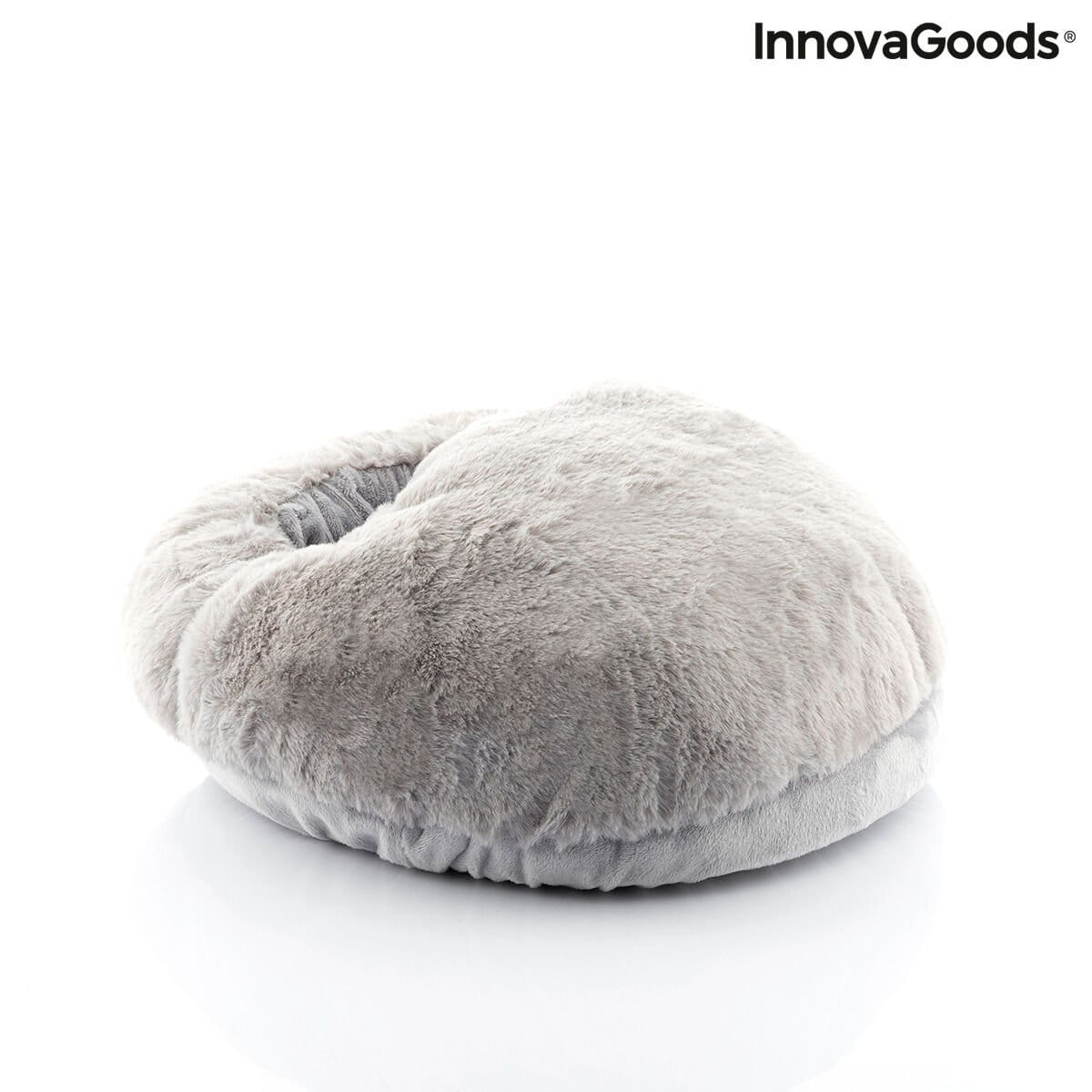 InnovaGoods Calentador de pies eléctrico unisex con diseño ergonómico y portátil, 3 niveles de temperatura ajustables