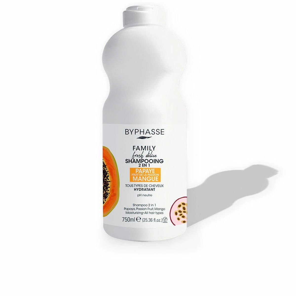 Champú + Acondicionador Byphasse Family Fresh Delice 750 ml Fruta de la Pasión