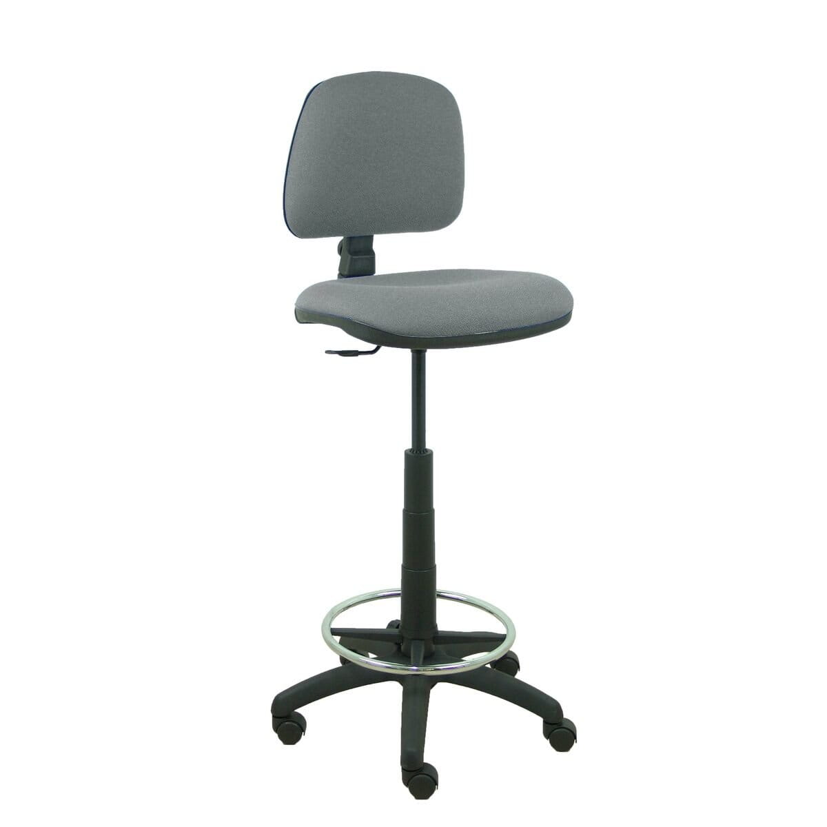Taburete Piqueras y Crespo PB220RN Gris PVC
