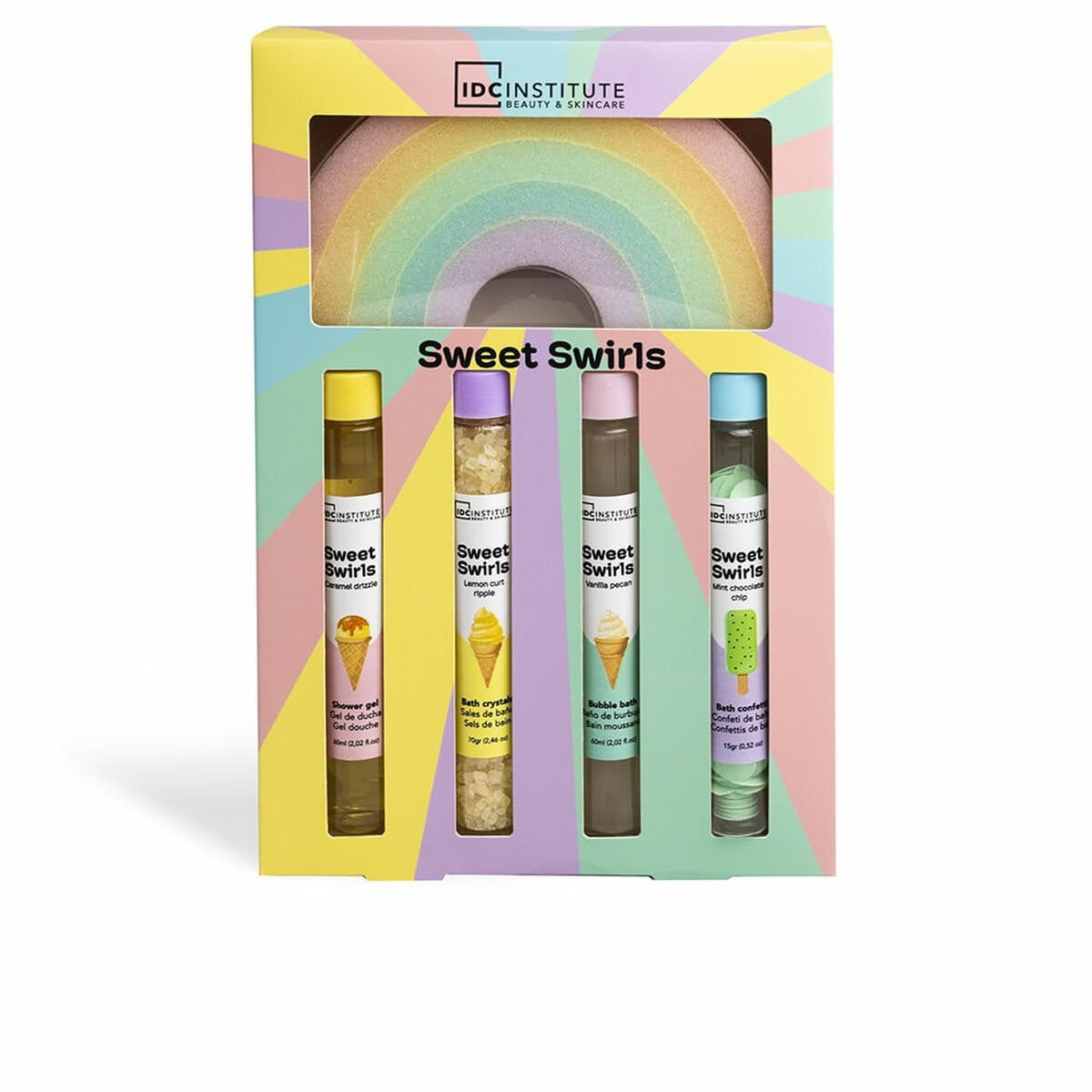 Set de higiene IDC Institute SWEET SWIRLS