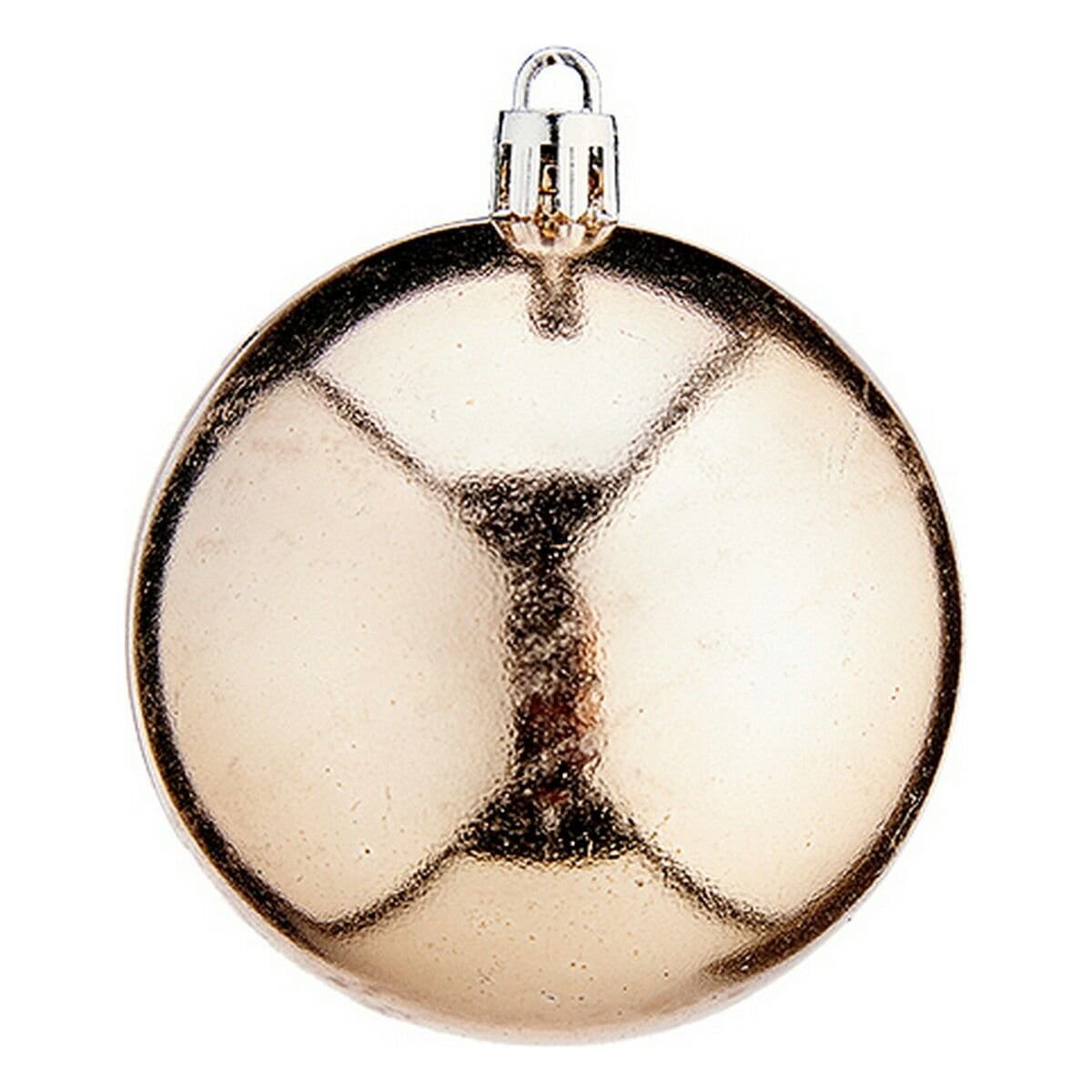 Bolas de Navidad Krist+ 00476-6 Champagne Plástico Ø 7 cm 12 Unidades