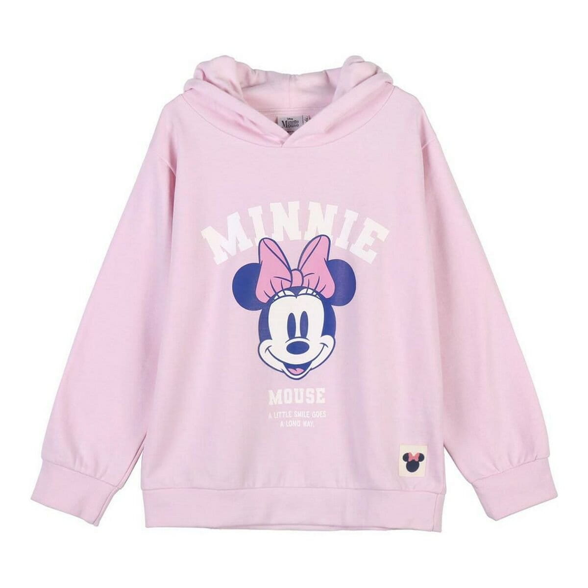 Sudadera Infantil Minnie Mouse Rosa