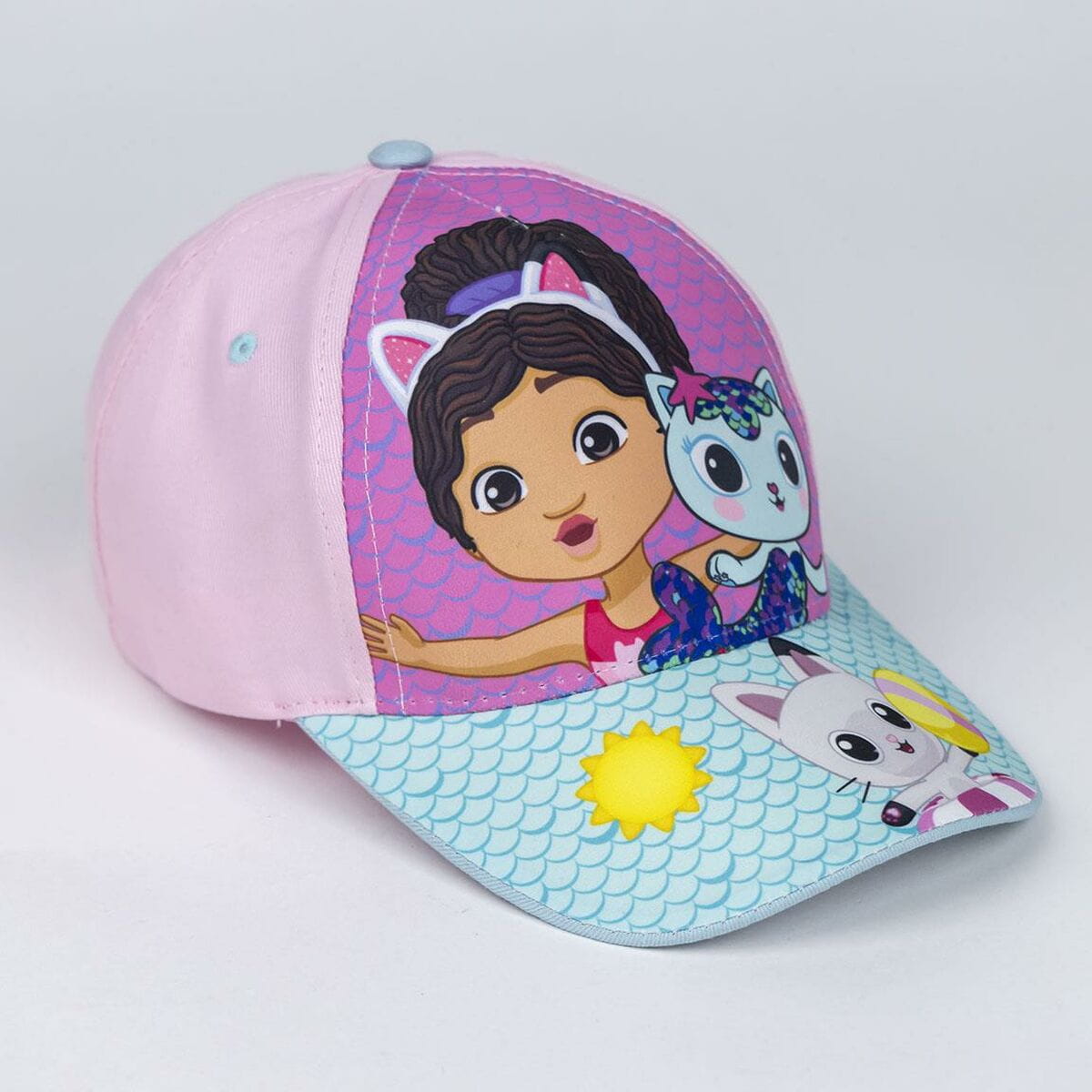 Gorra Infantil Gabby's Dollhouse Turquesa