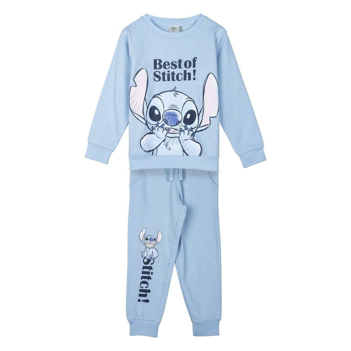 Chándal Infantil Stitch Azul claro