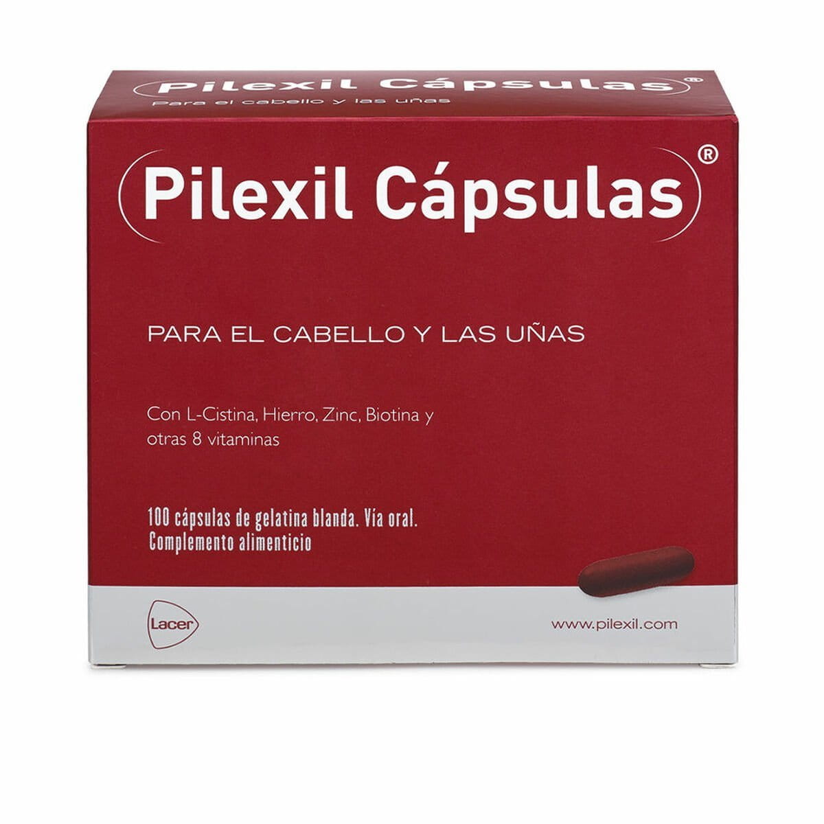 Complemento Alimenticio Pilexil 100 Unidades