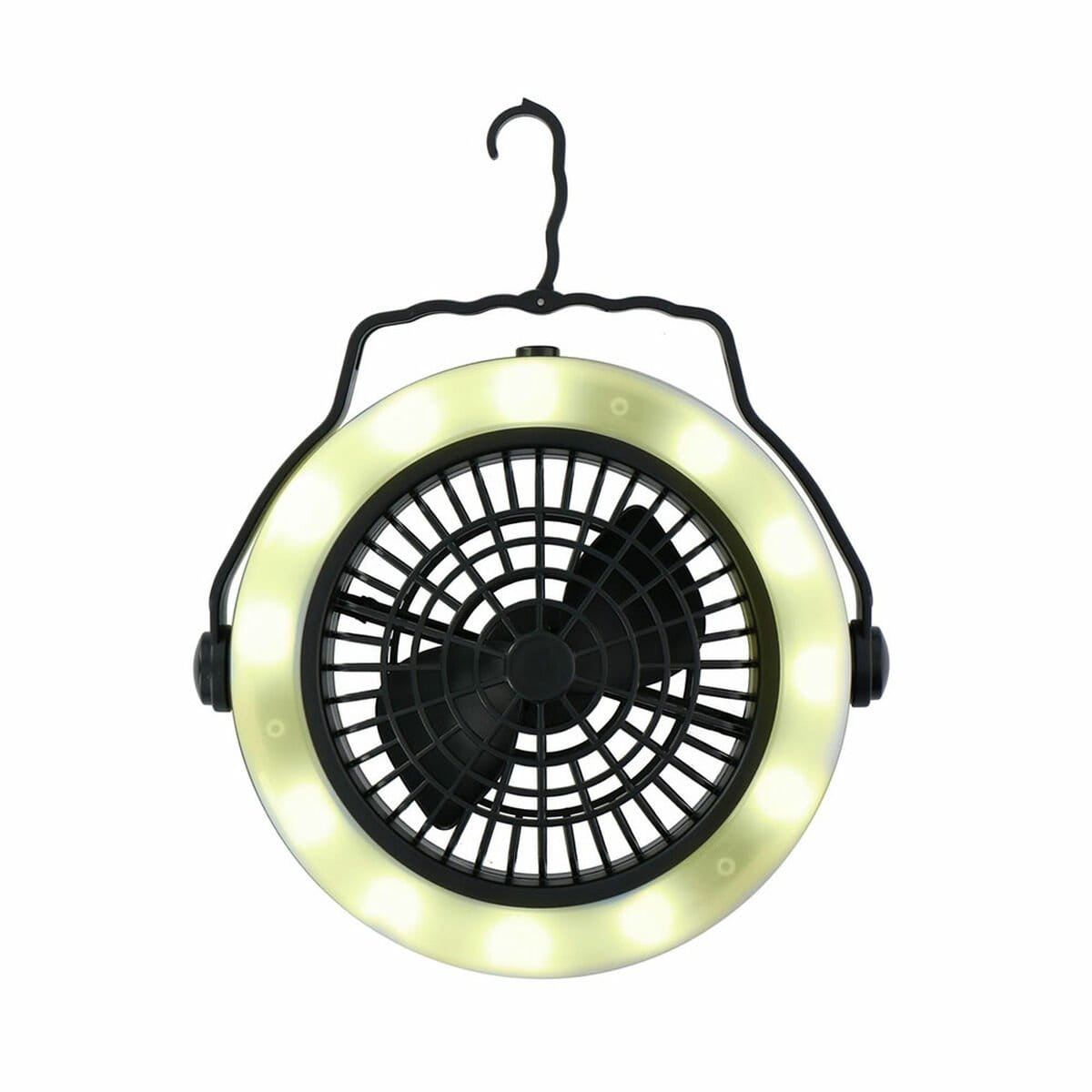 Ventilador de Techo con Luz Grundig Negro De acampada