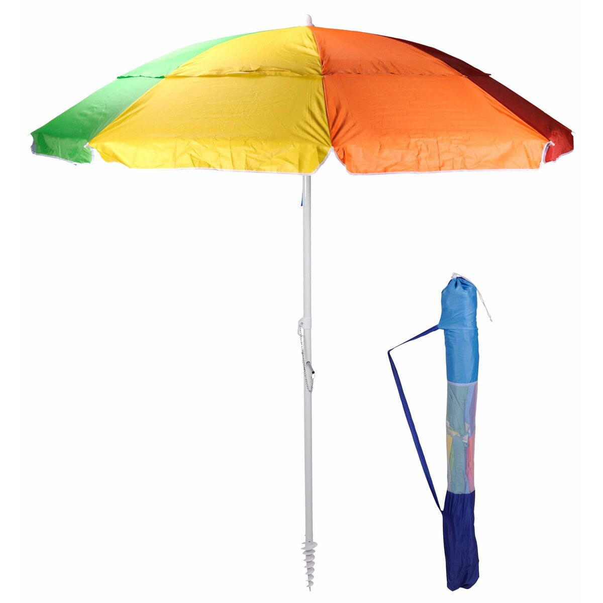 Sombrilla Multicolor Ø 220 cm Playa Articulada