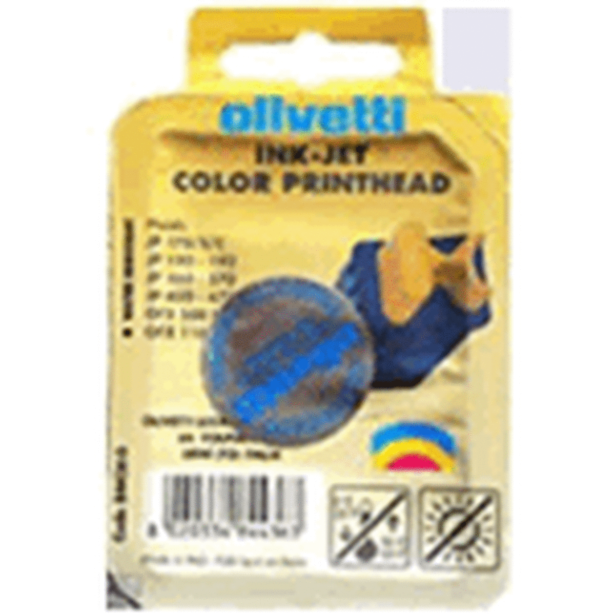 Cabezal de Recambio Olivetti JP 192 Amarillo