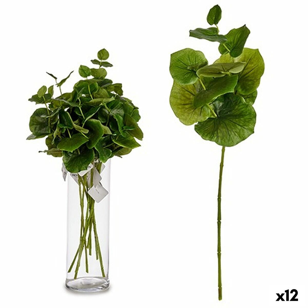 Rama Ibergarden Verde Plástico 75 cm Hojas (12 Unidades)