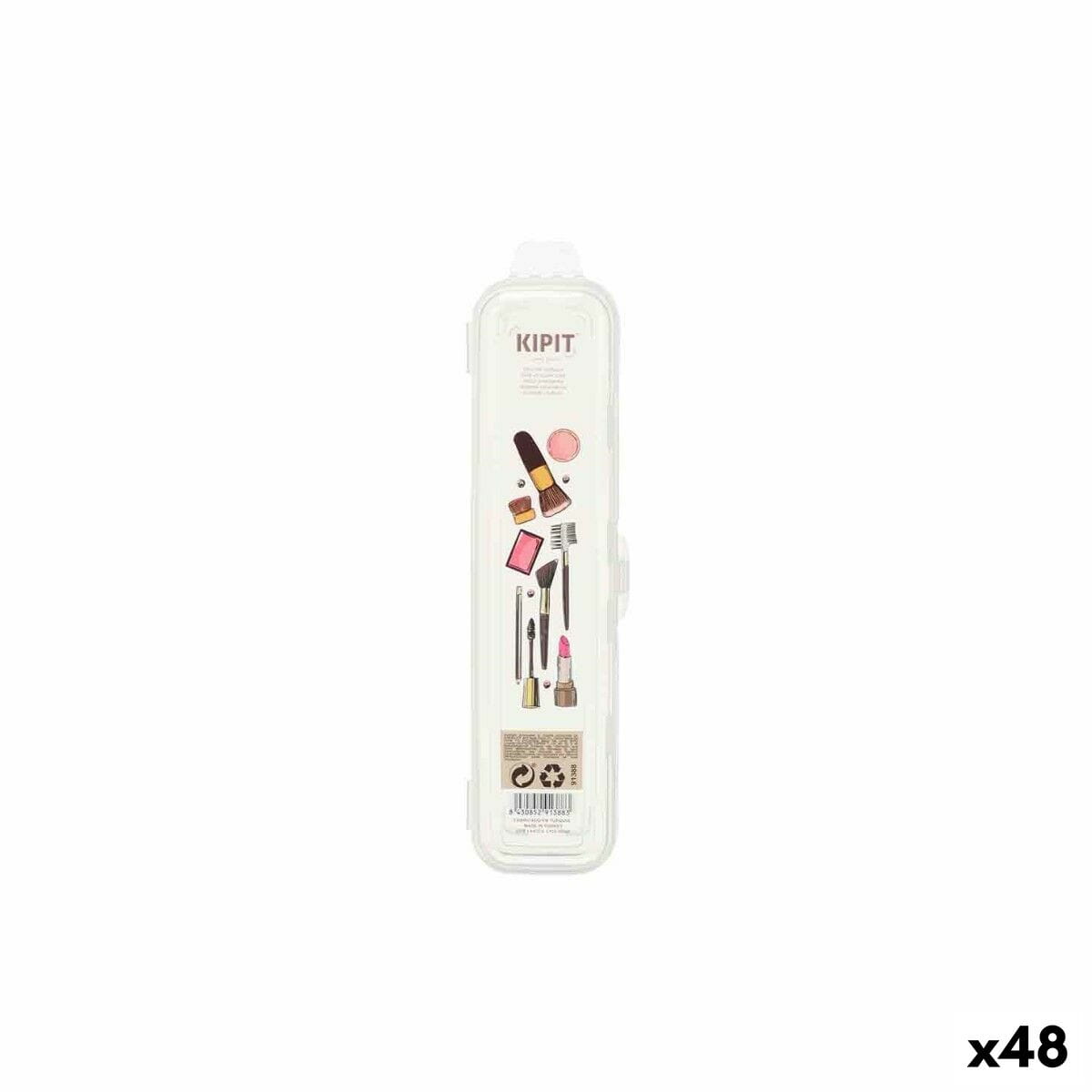 Estuche Kipit Transparente Maquillaje De viaje (48 Unidades)