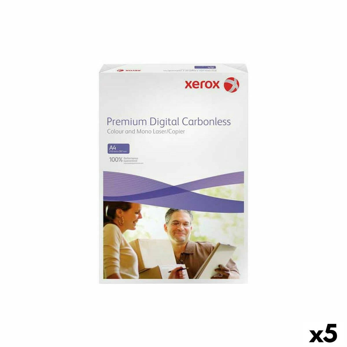 Papel para Imprimir Xerox Blanco A4 500 Hojas (5 Unidades)