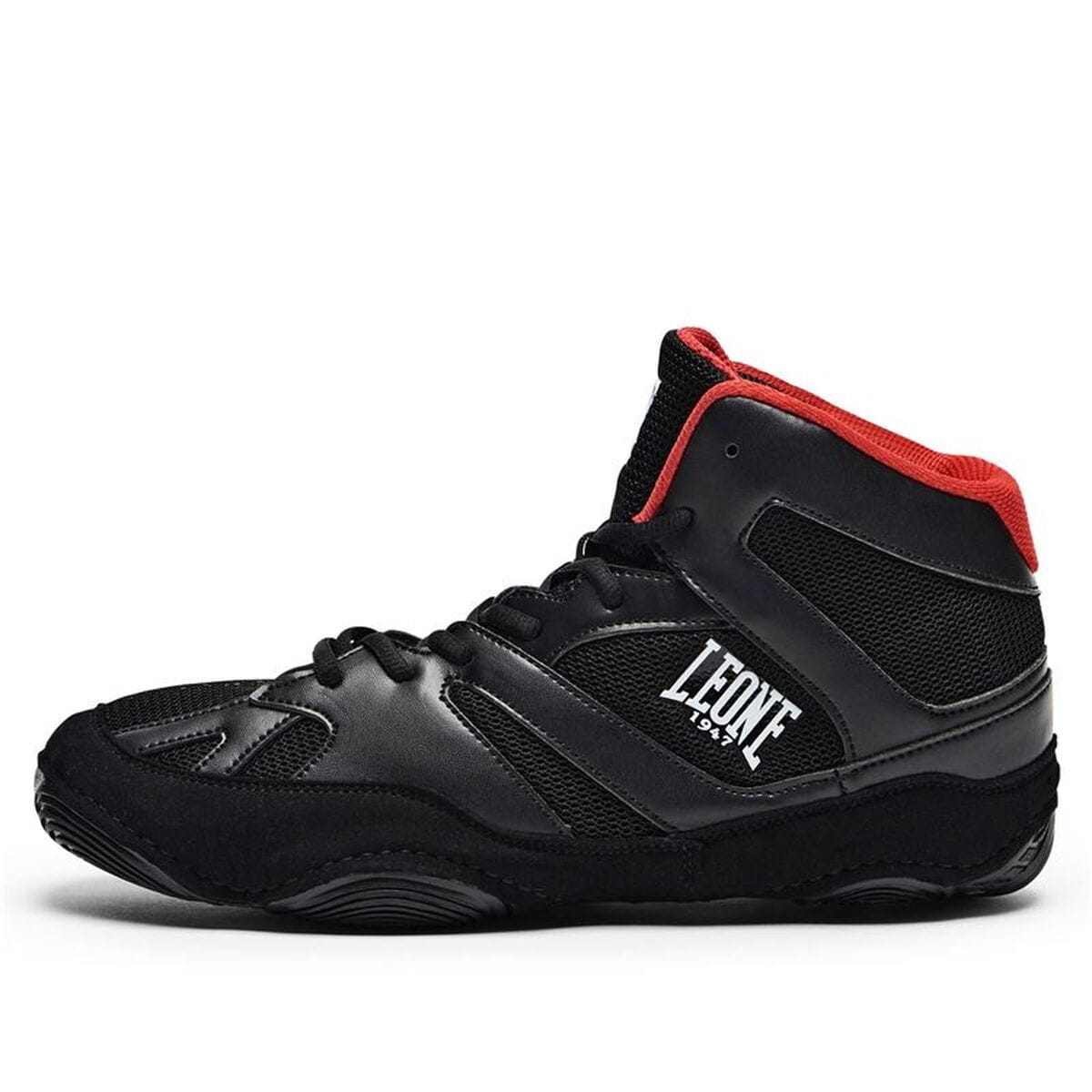 Botas de boxeo Leone 1947 Leone Bota Luchador Negro