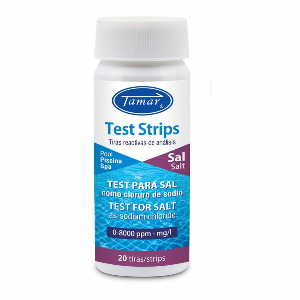 Tiras analizadoras de sal Tamar 1175720000