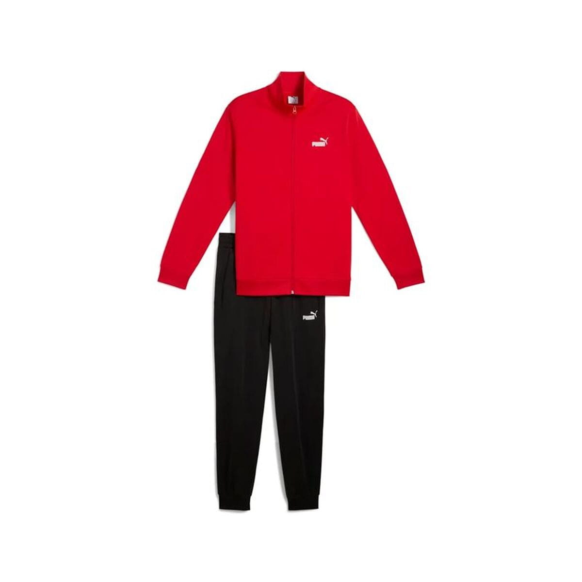 Chándal para Adultos Puma Essentials Poly Suit Cl Rojo Hombre