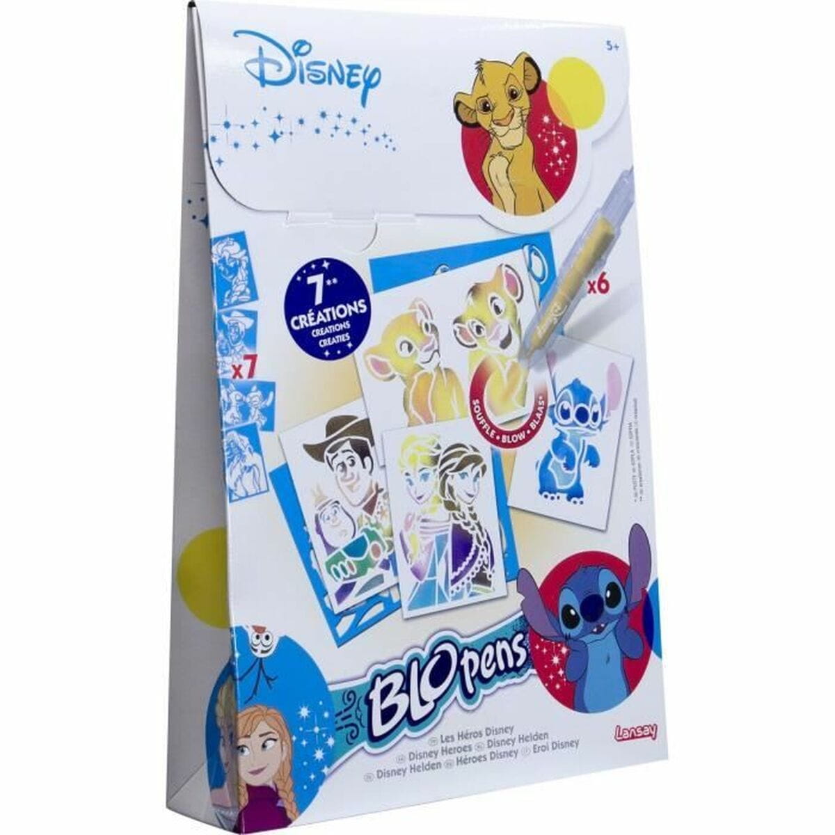 Set de Escritura Lansay Héroes de Disney