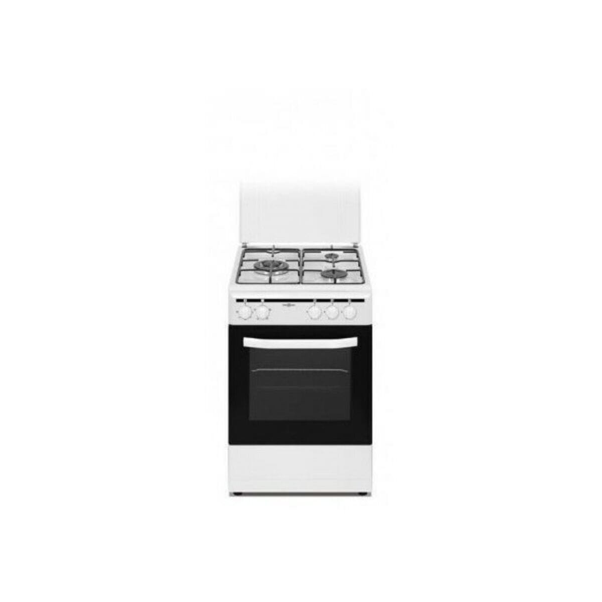 Cocina de Gas Vitrokitchen CB5535BBE Blanco (50 x 55 cm)