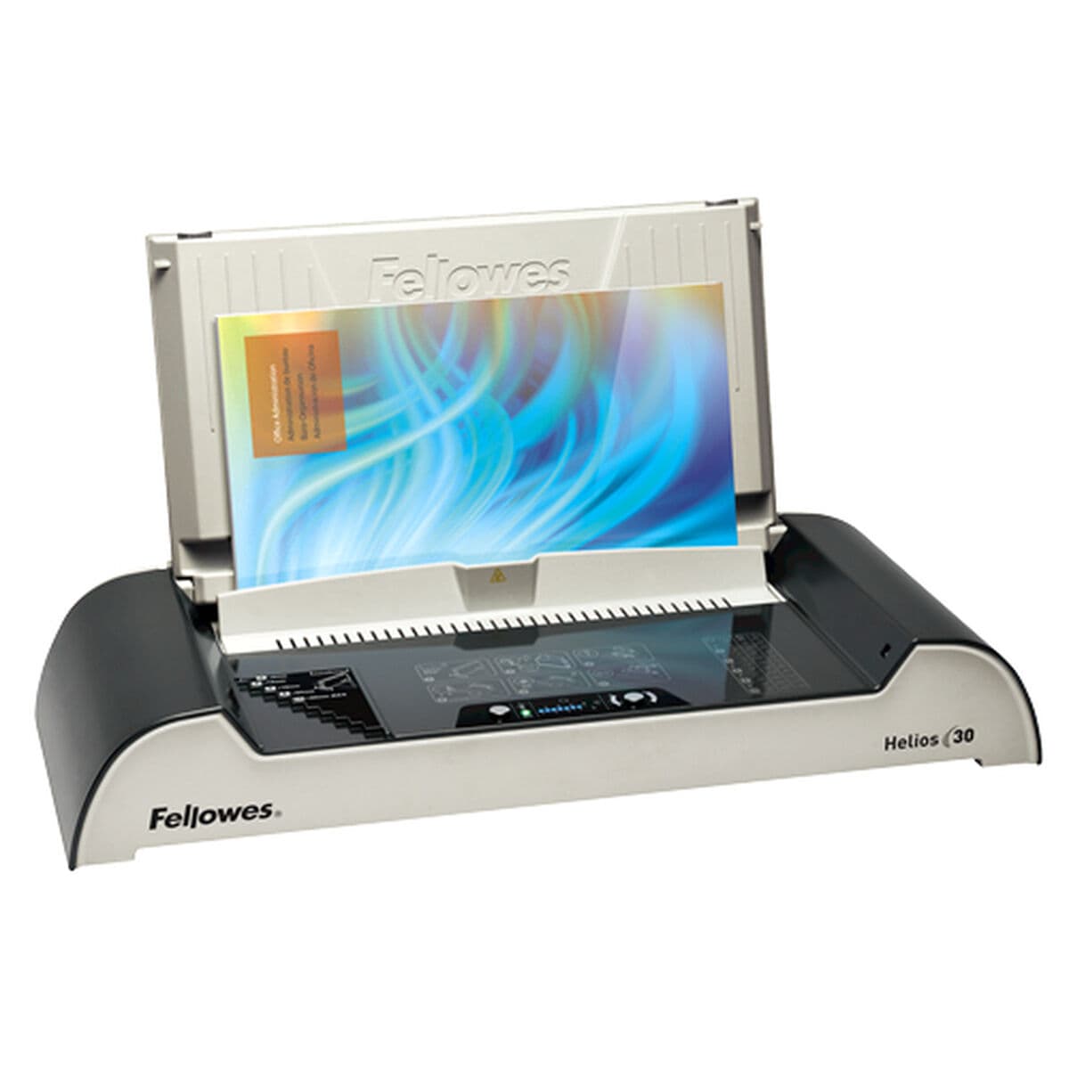 Encuadernadora Fellowes Helios 30 Grafito ABS
