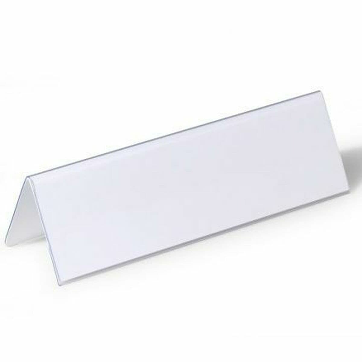 Funda para Tarjeta Identificativa Durable Transparente (25 Unidades)
