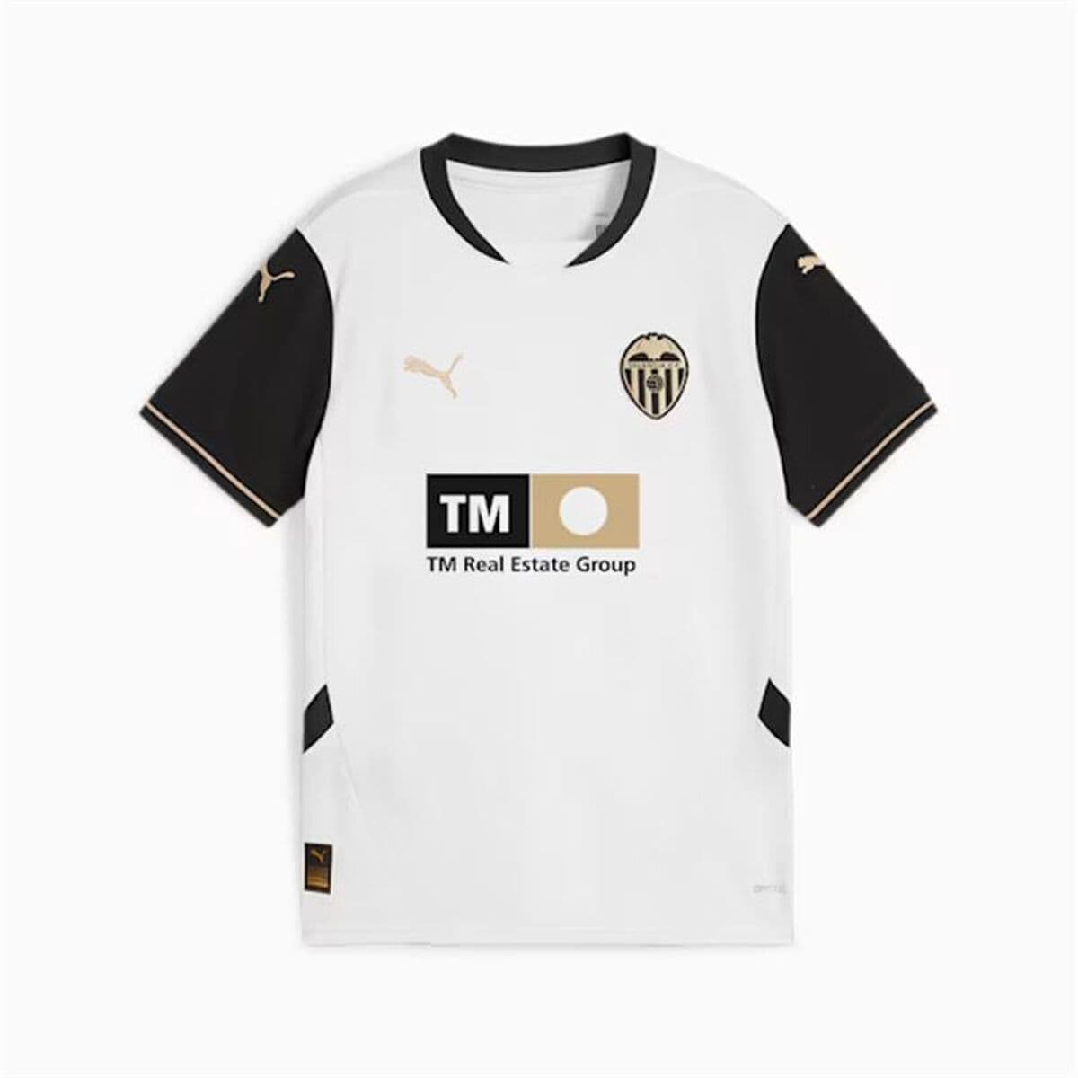 Camiseta de Fútbol de Manga Corta para Niños Puma Valencia C.F. Home Replica