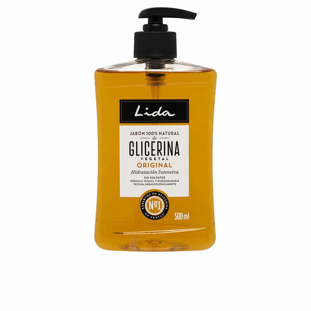 Jabón de Manos Lida NATURAL 500 ml