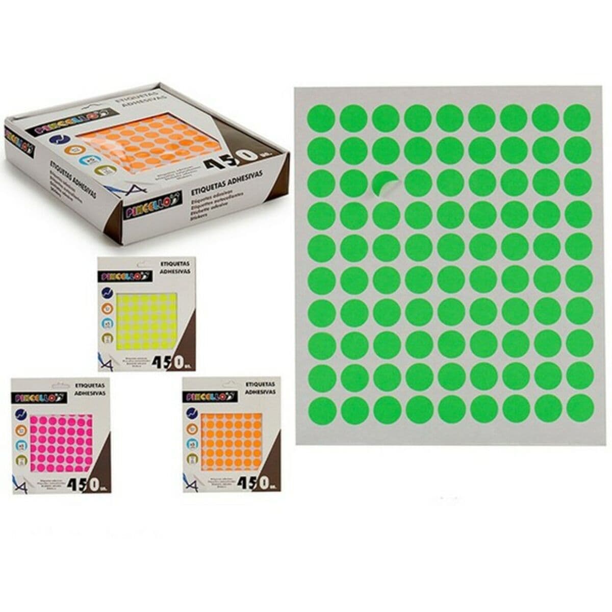 Etiquetas Pincello BIG-S3600584 450 Etiquetas (5 Piezas)