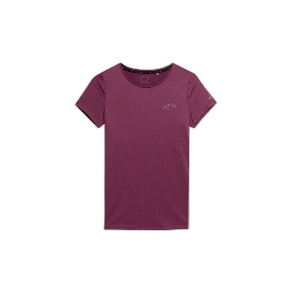 Camiseta de Manga Corta 4F Fnk F194 Púrpura