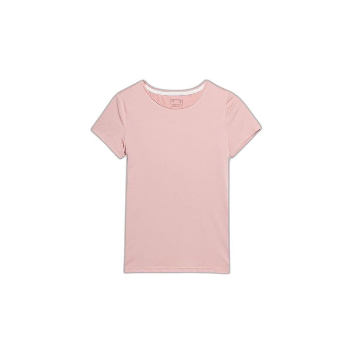 Camiseta de Manga Corta 4F Fnk F194 Rosa
