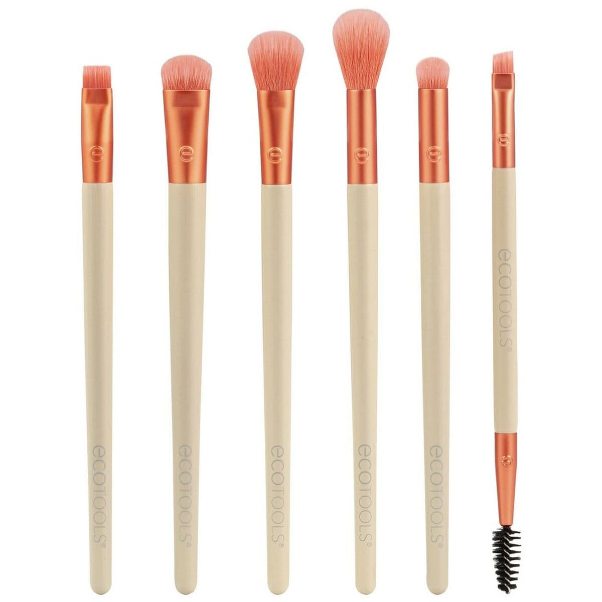 Set de Brochas de Maquillaje Ecotools Elements Fire Fiery Eyes 6 Piezas (6 pcs)