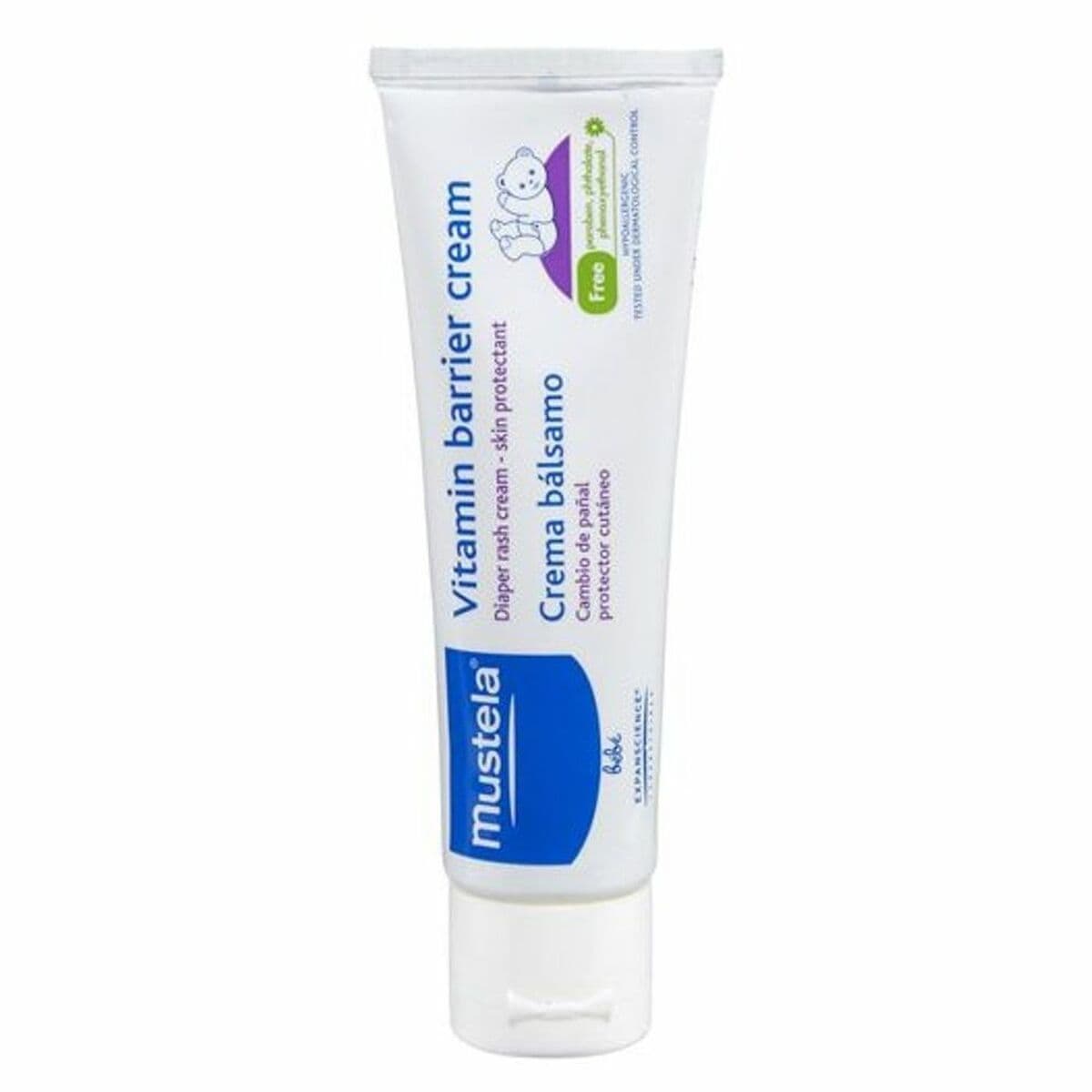 Crema Cuidado Diario de la Zona del Pañal Mustela Niño 100 ml Bálsamo 3 en 1